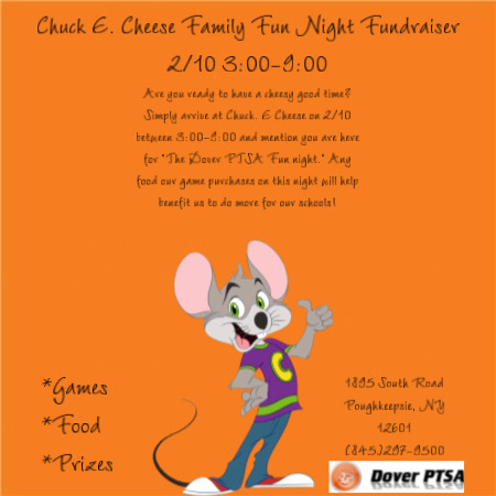 Chuck E. Cheese Family Fun Night Fundraiser