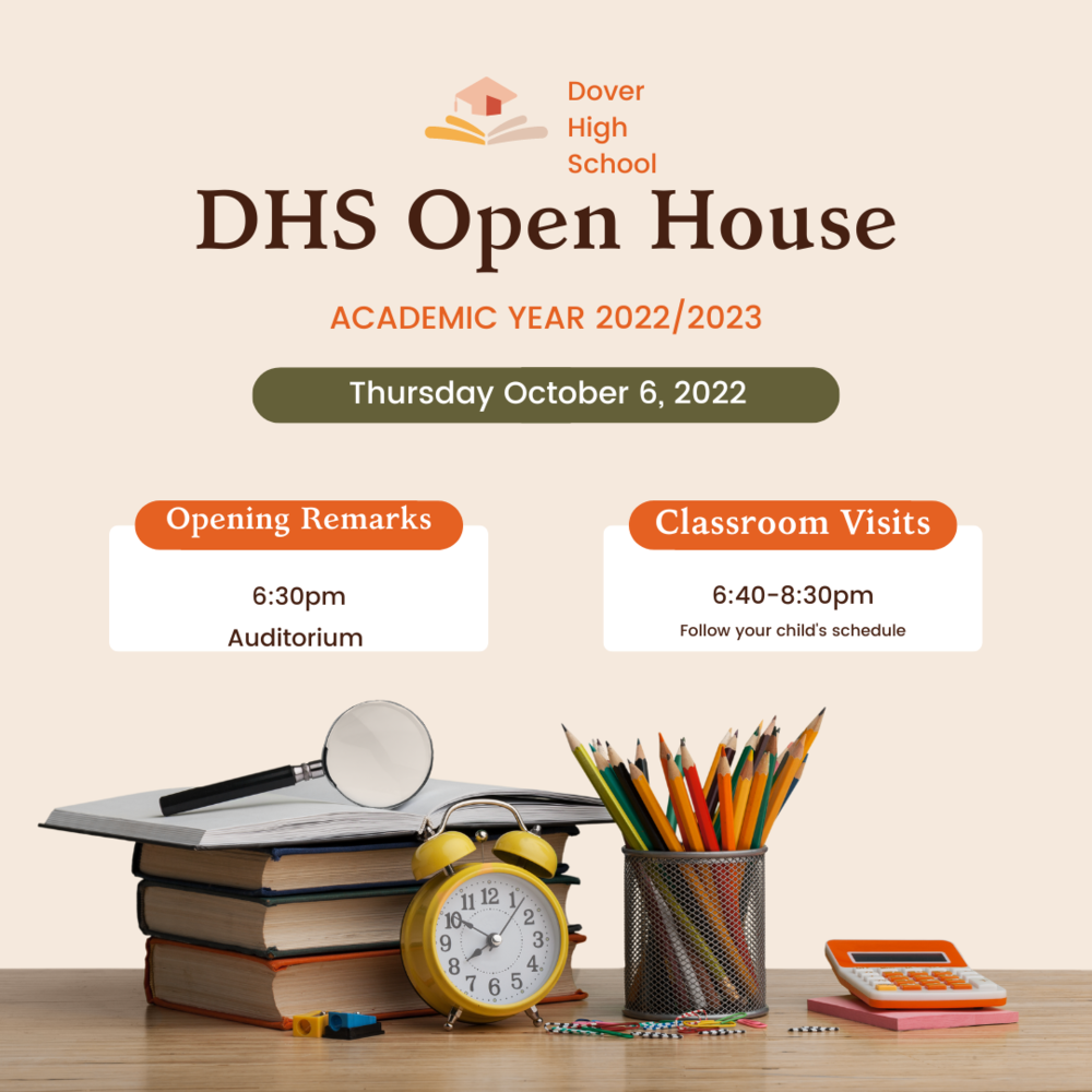 DHS Open House Dover High School