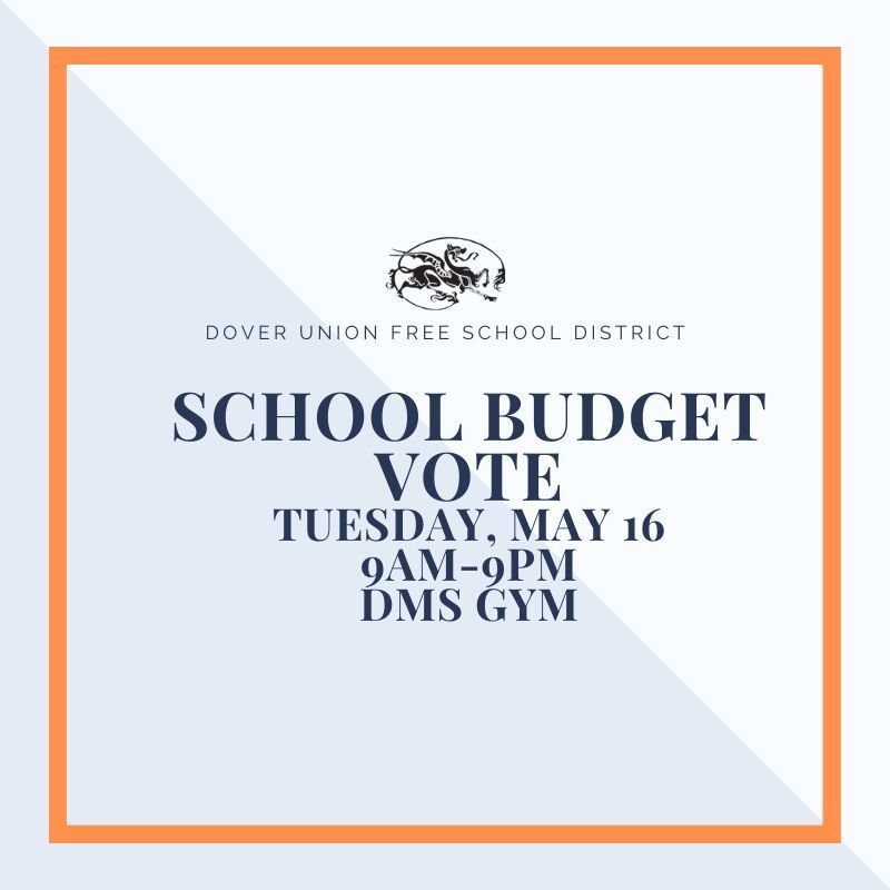 School Budget Vote - Tuesday 5/16