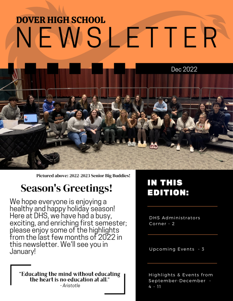 DHS December Newsletter
