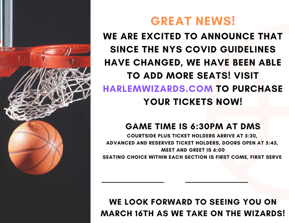 Harlem Wizard Tickets